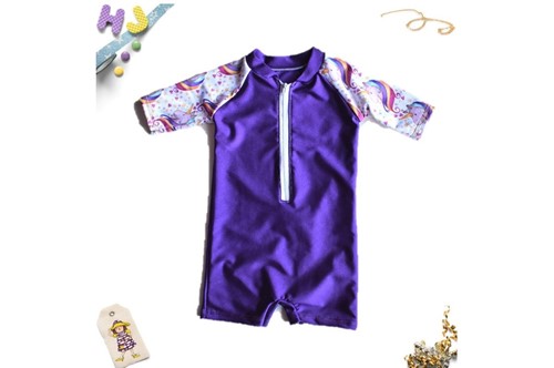 Buy 6-12m Swim Romper Unicorns Swim now using this page